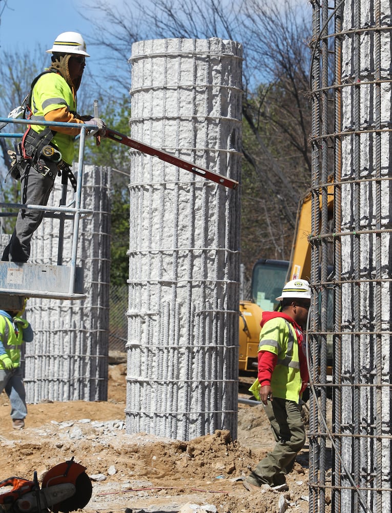 I-85 construction April 7, 2017