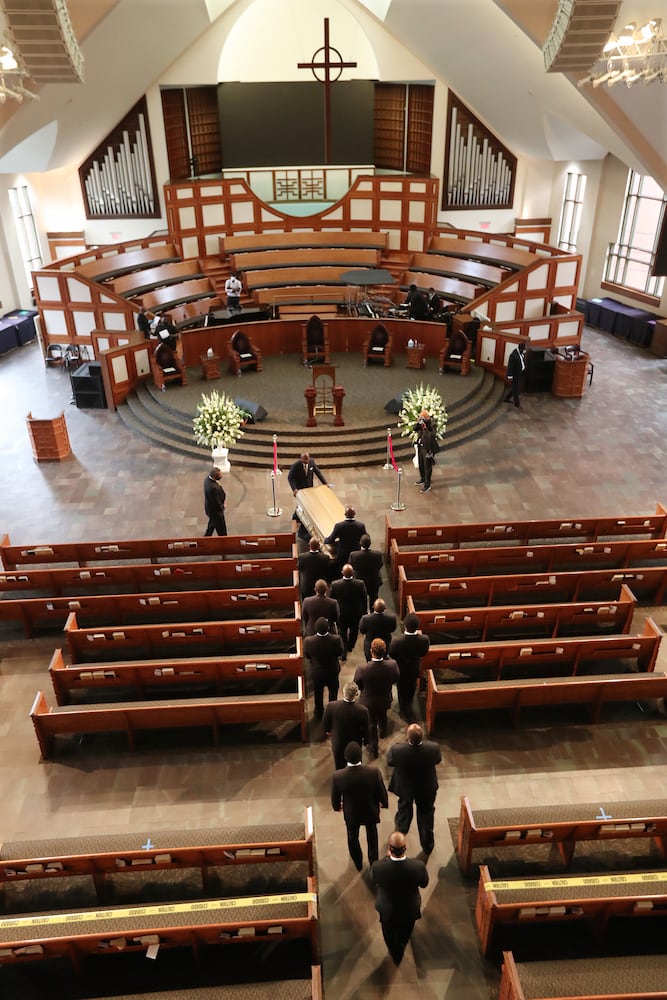 PHOTOS: Rayshard Brooks funeral at Ebenezer Baptist Church