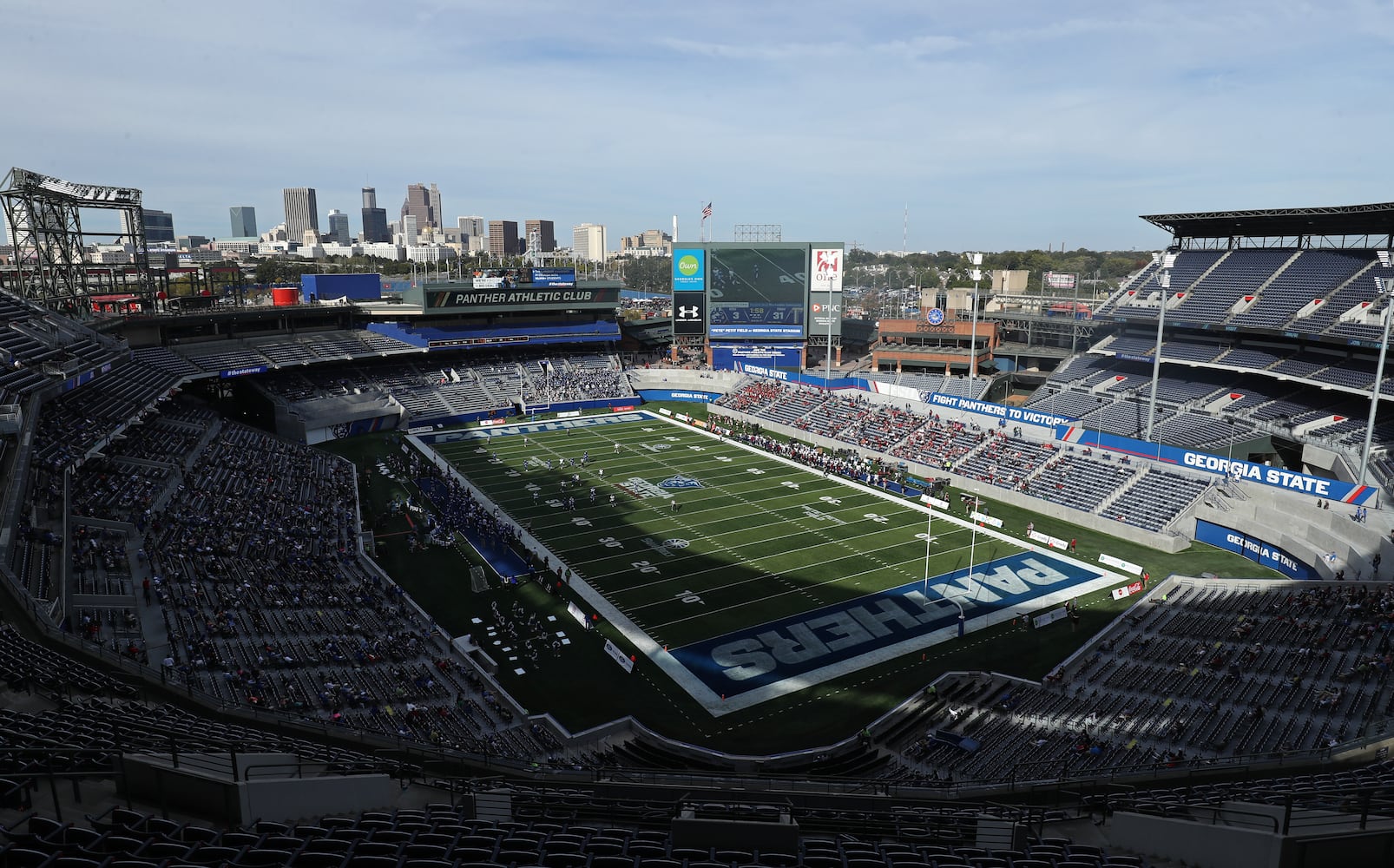 Photos: Georgia State plays at former Turner Field site