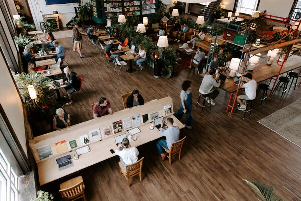 Switchyards founder Michael Tavani describes his company as a “neighborhood work club” — a members-only space that is open 24/7, tucked into residential areas where people can come and get a few hours of work done. (Courtesy of Switchyards)