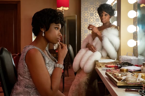 Jennifer Hudson stars as Aretha Franklin and Mary J. Blige as Dinah Washington in "Respect." Quantrell D. Colbert/Metro-Goldwyn-Mayer