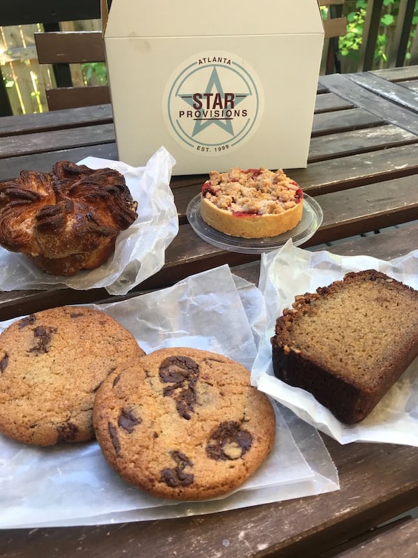 Star Provisions Market & Cafe adjacent to Bacchanalia restaurant offers a variety of baked goods for takeout. LIGAYA FIGUERAS/LIGAYA.FIGUERAS@AJC.COM