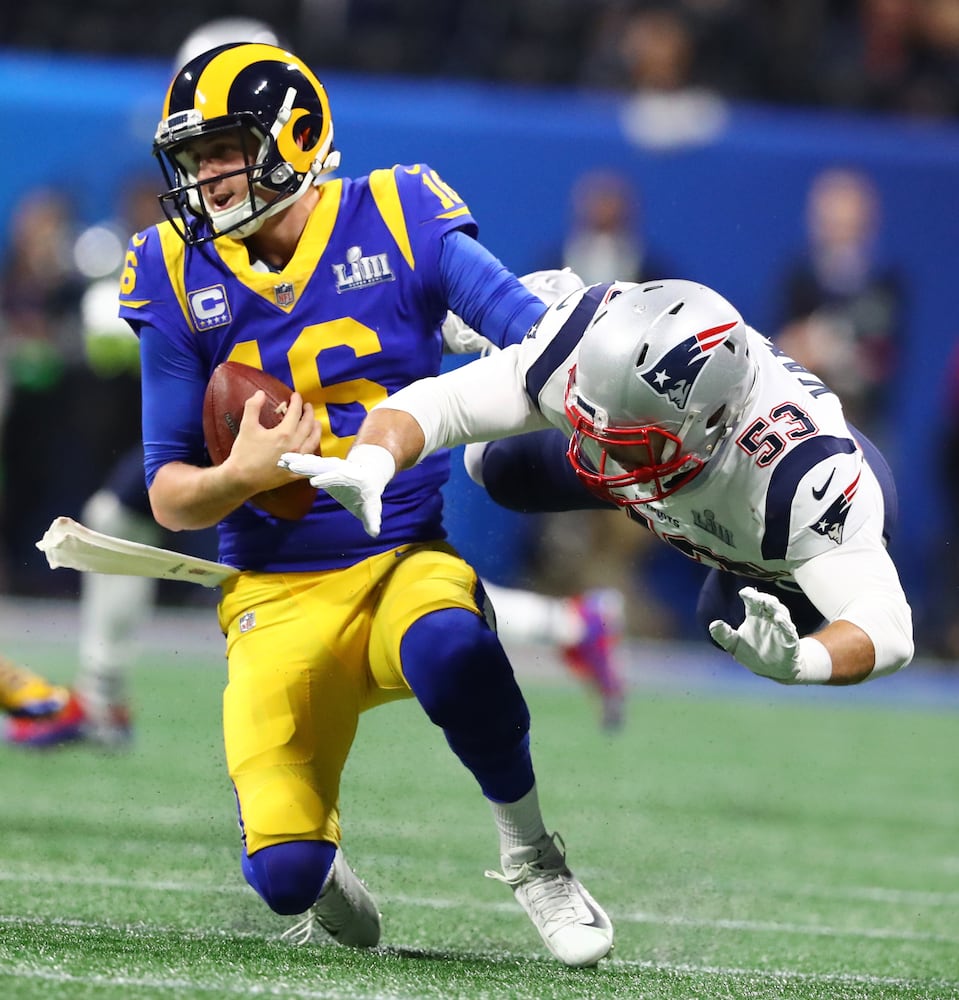 Photos: Patriots, Rams collide in Super Bowl in Atlanta