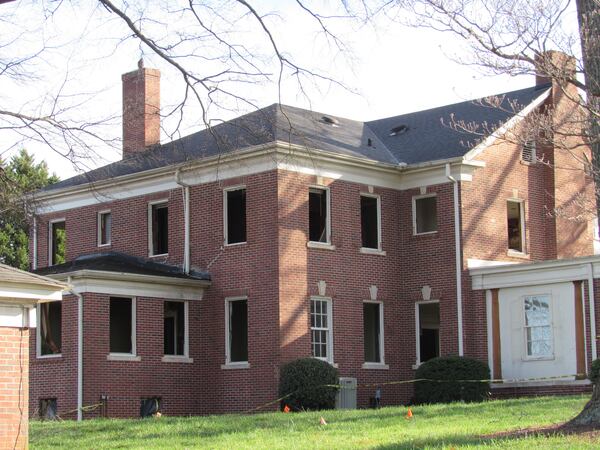 The Fowler House, a historic home built in 1926 in Marietta and now adjacent to WellStar Kennestone Hospital, will be demolished for restaurants and offices. Photos: Jennifer Brett, jbrett@ajc.com