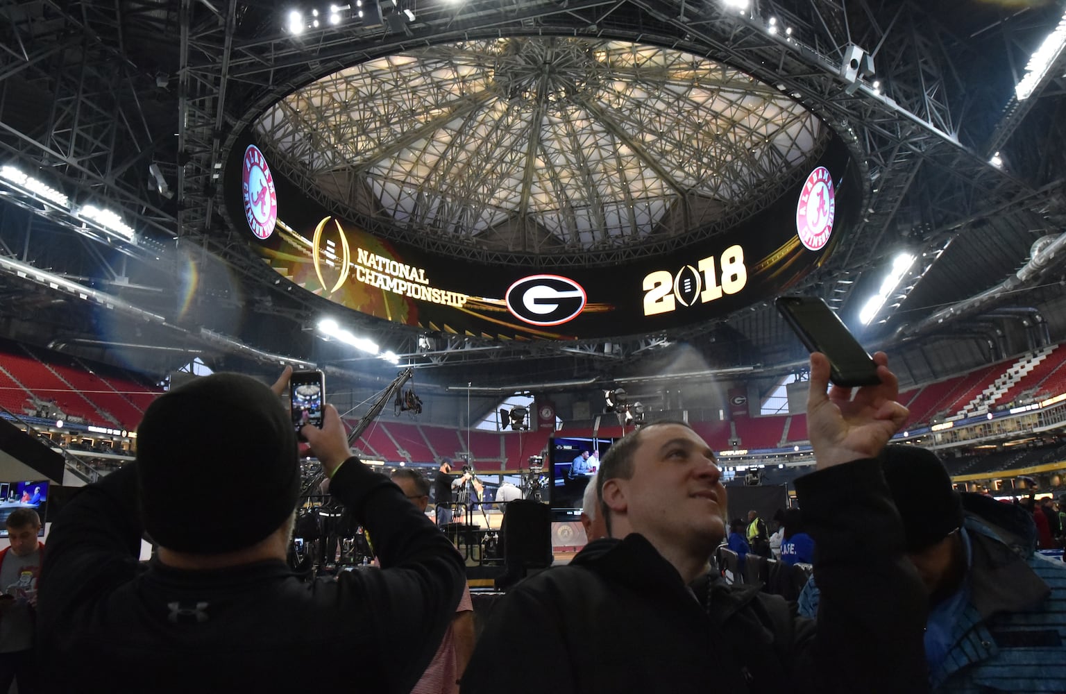 Photos: The scene at the Georgia-Alabama championship game