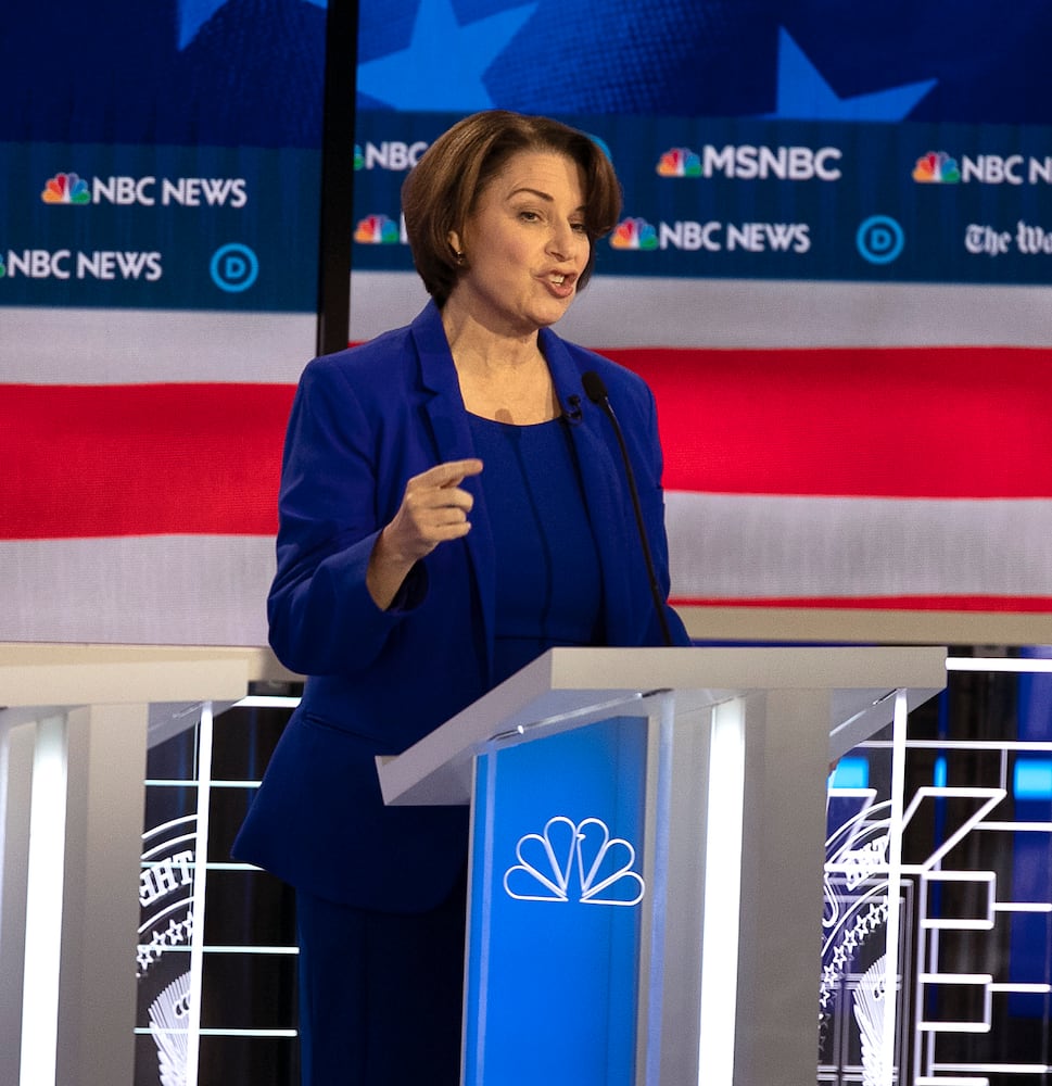 Photos: Democratic presidential candidates debate in Atlanta