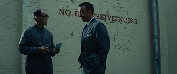 Mark Rylance and Tom Hanks in a scene from "Bridge of Spies." Photo: DreamWorks Pictures