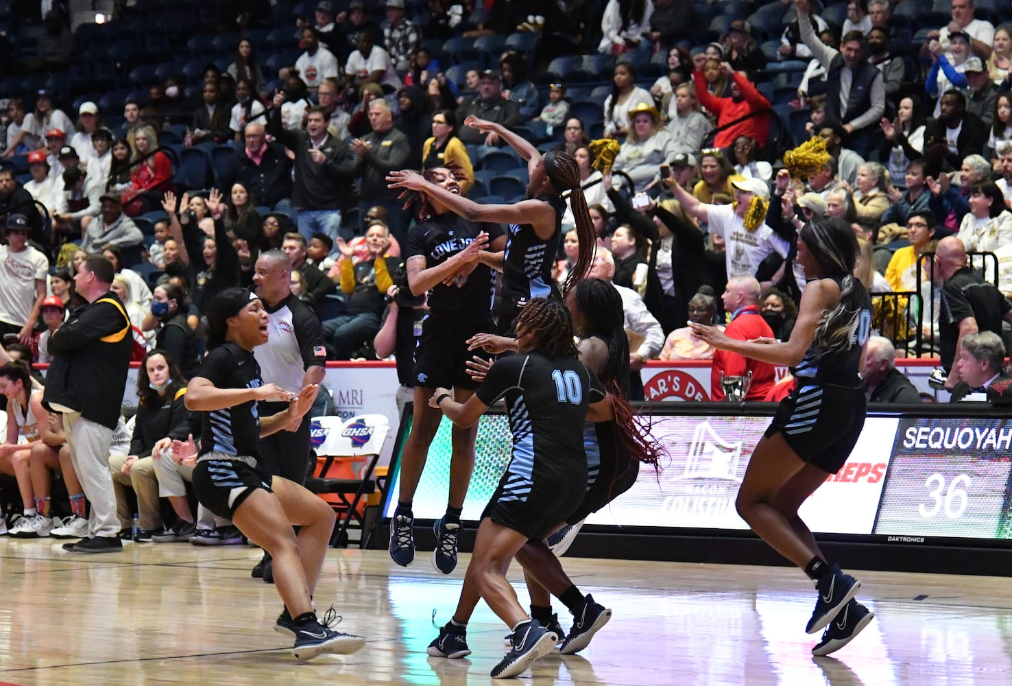 GHSA basketball finals: Lovejoy vs. Sequoyah girls