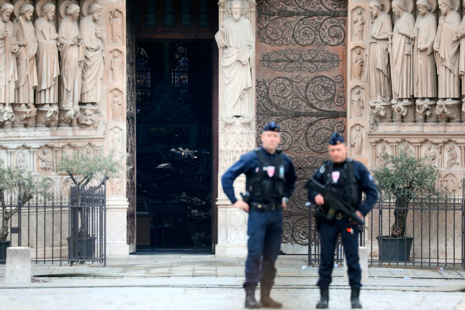 Photos: After Notre Dame fire, Paris surveys damage to historic cathedral