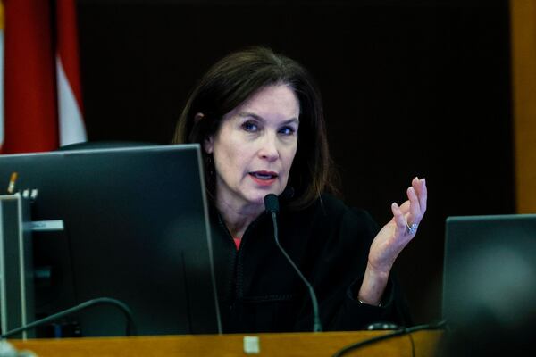 Fulton County Superior Court Judge Paige Reese Whitaker presides over Young Thug's lengthy racketeering trial in Atlanta. File photo.
(Miguel Martinez / AJC)