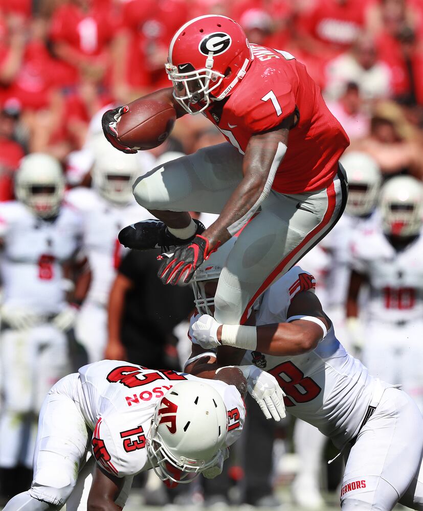 PHOTOS: Bulldogs host Austin Peay in Athens