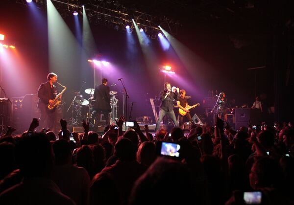 Duran Duran performing at sold-out Center Stage Theatre on its All You Need Is Now Tour in 2011. 
Robb D. Cohen / www.robbsphotos.com