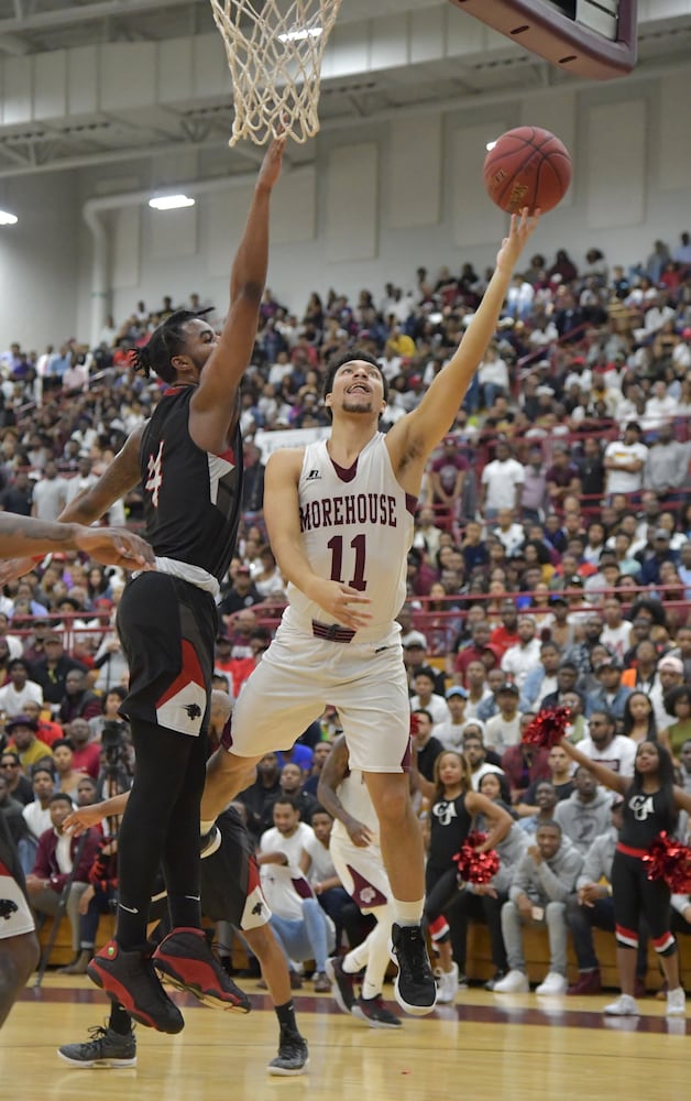 Photos: Atlanta rivals Clark and Morehouse battle in basketball