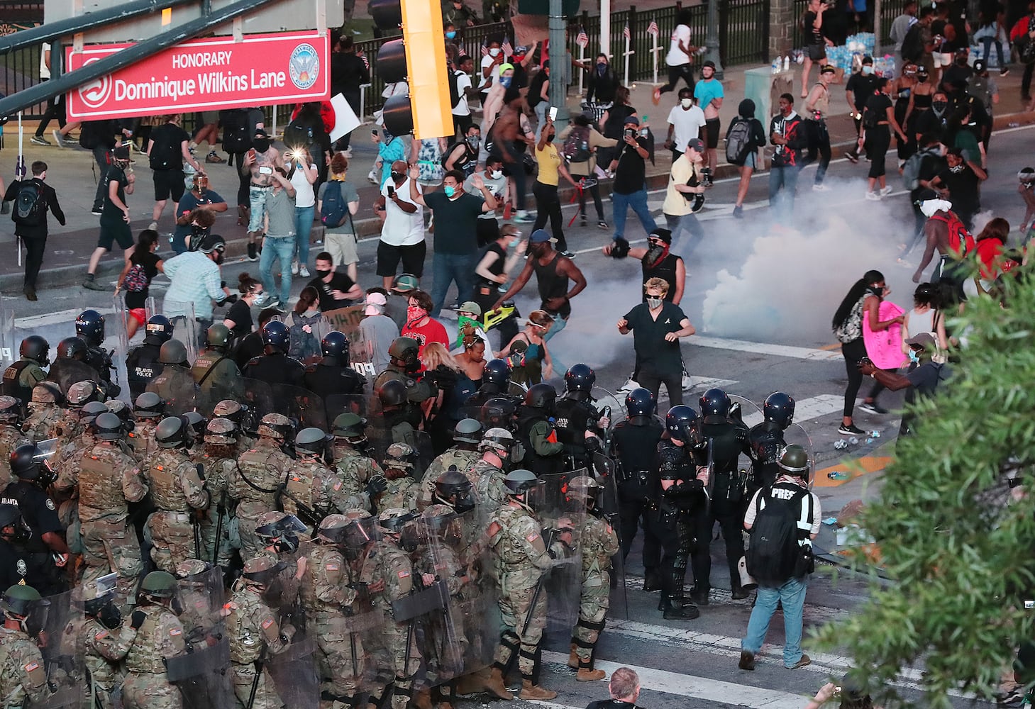 PHOTOS: Protesters gather across metro Atlanta