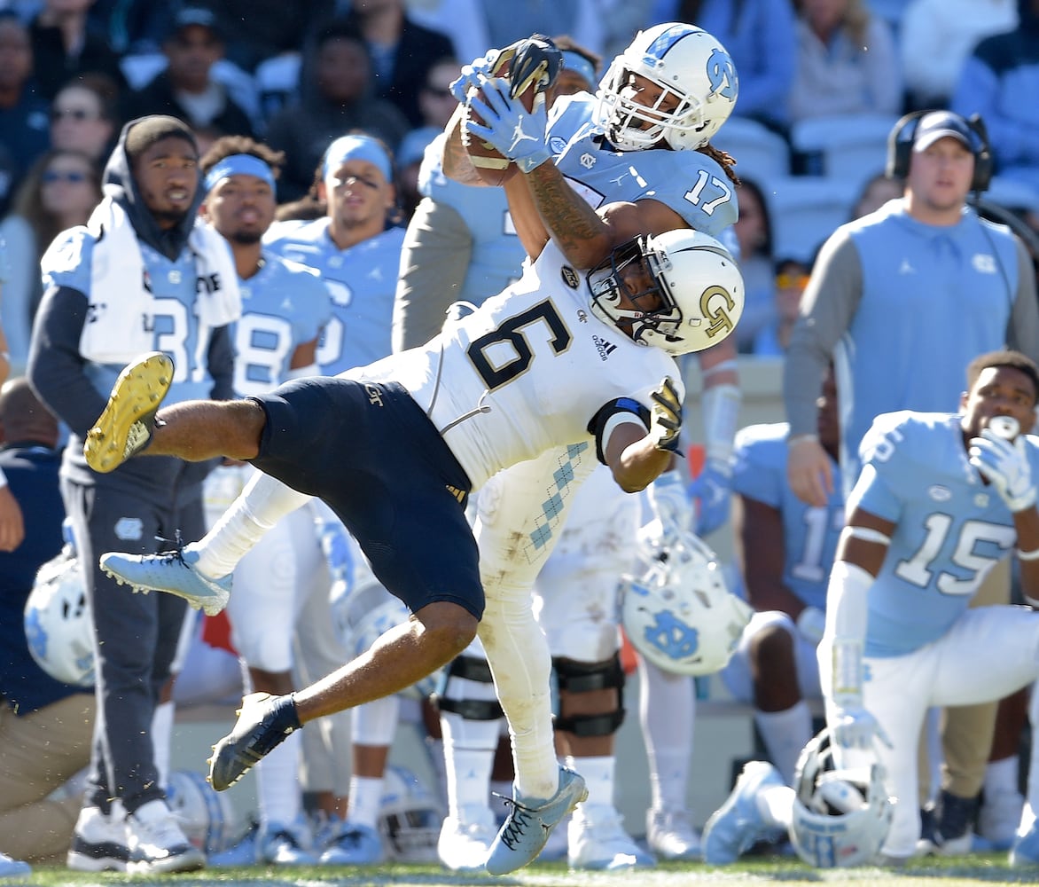 Photos: Jackets earn road win over Tar Heels