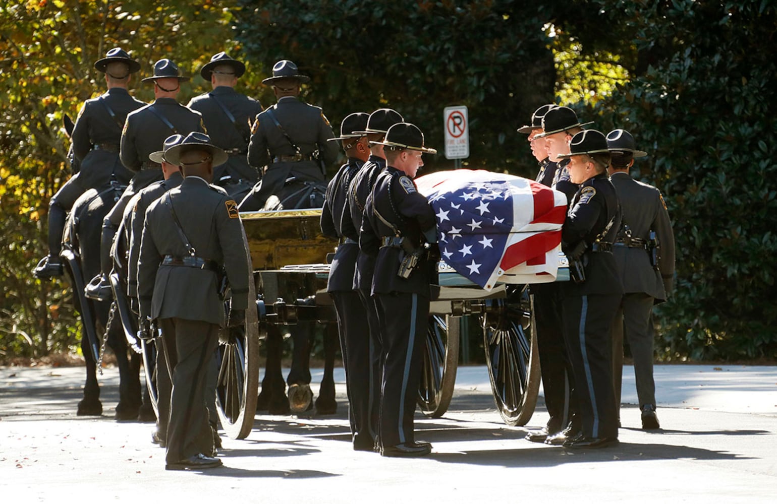 Photos: Gwinnett Officer Antwan Toney funeral procession