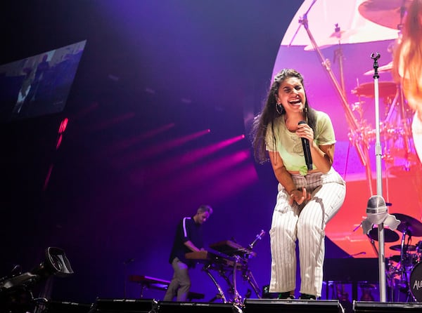 Alessia Cara opened for Shawn Mendes at State Farm Arena on July 31, 2019.