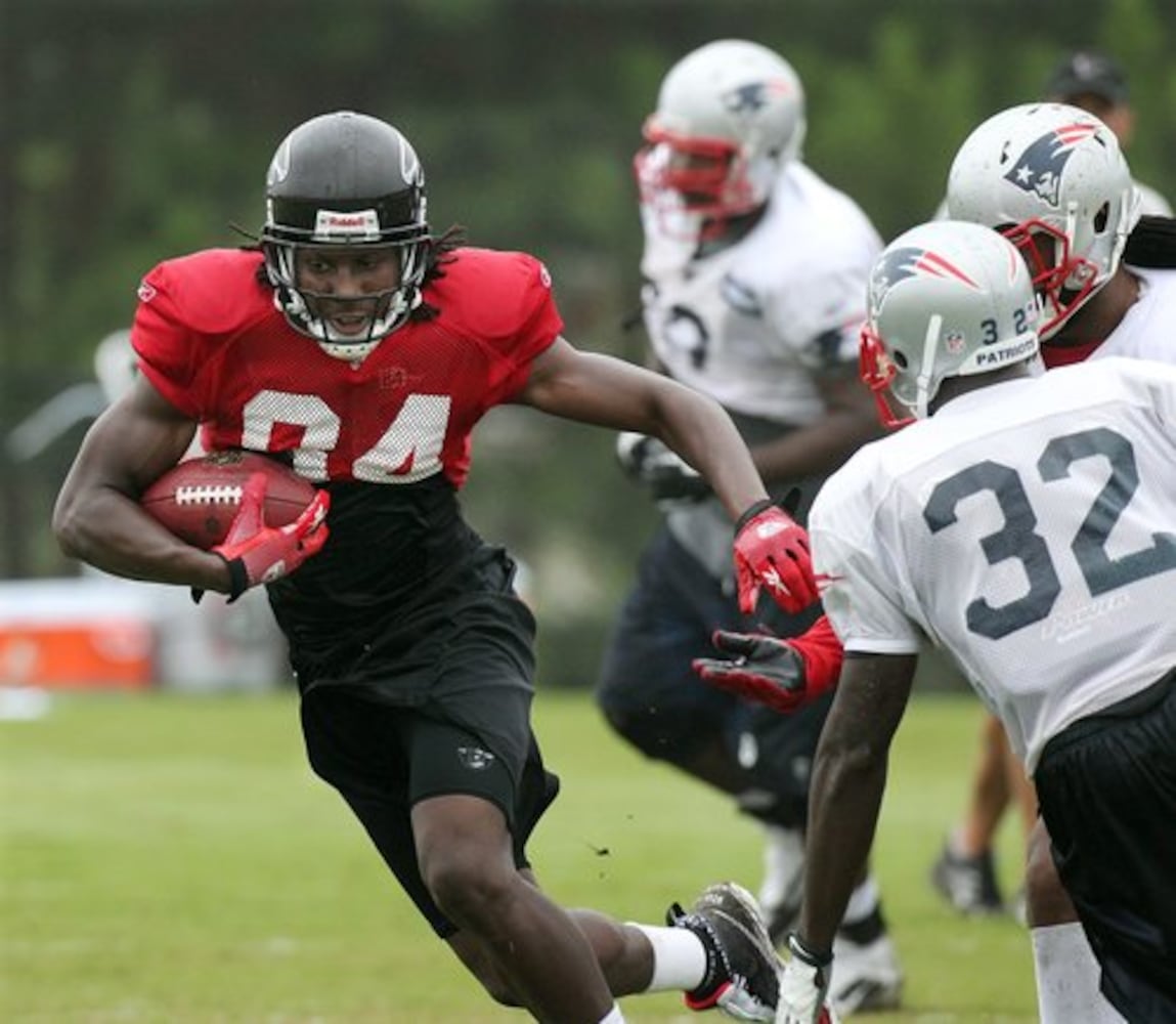 Falcons-Patriots combined practice