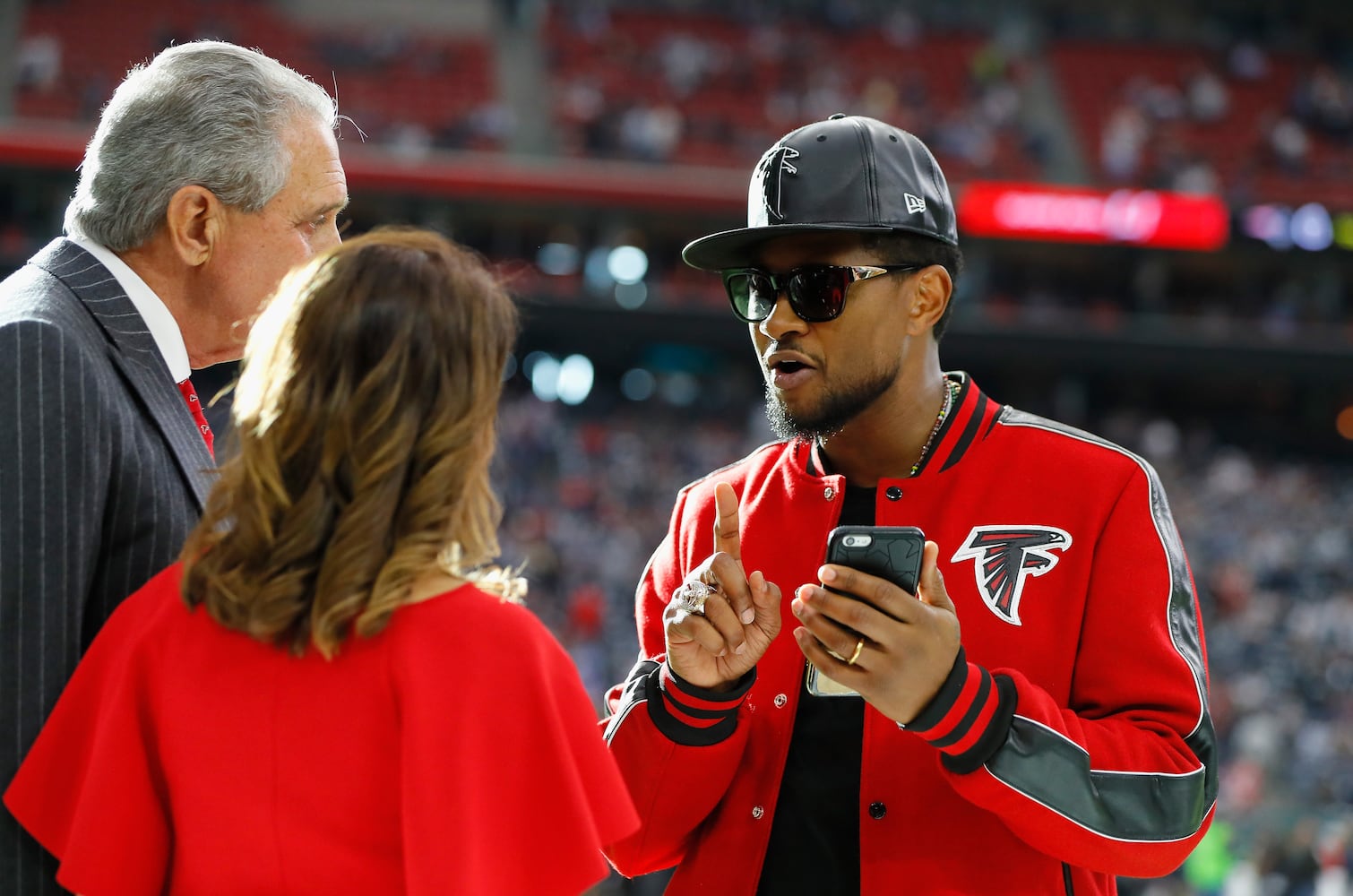 Photos: Arthur Blank and wife at Super Bowl