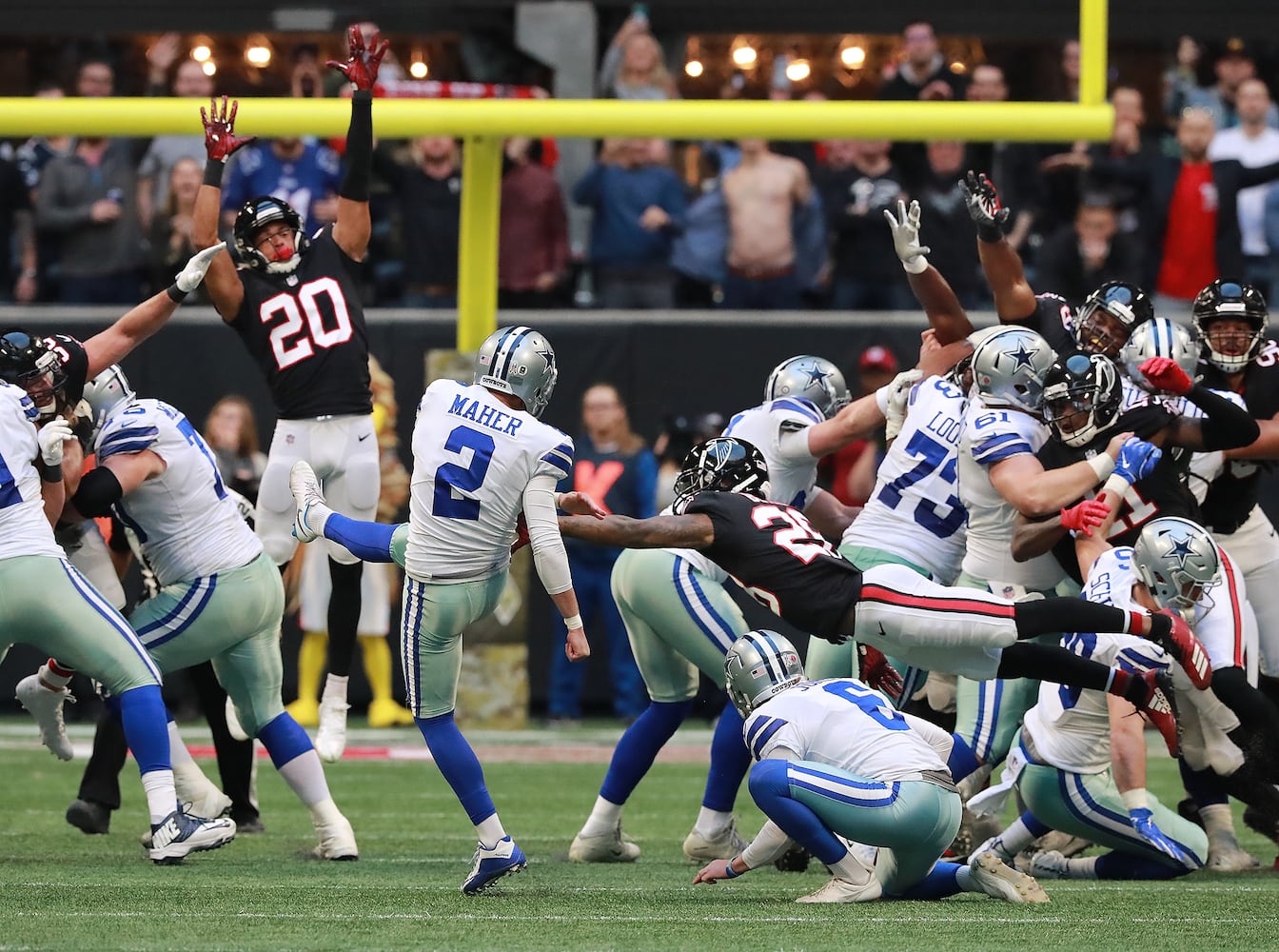 Photos: Falcons lose ugly to Cowboys in final seconds