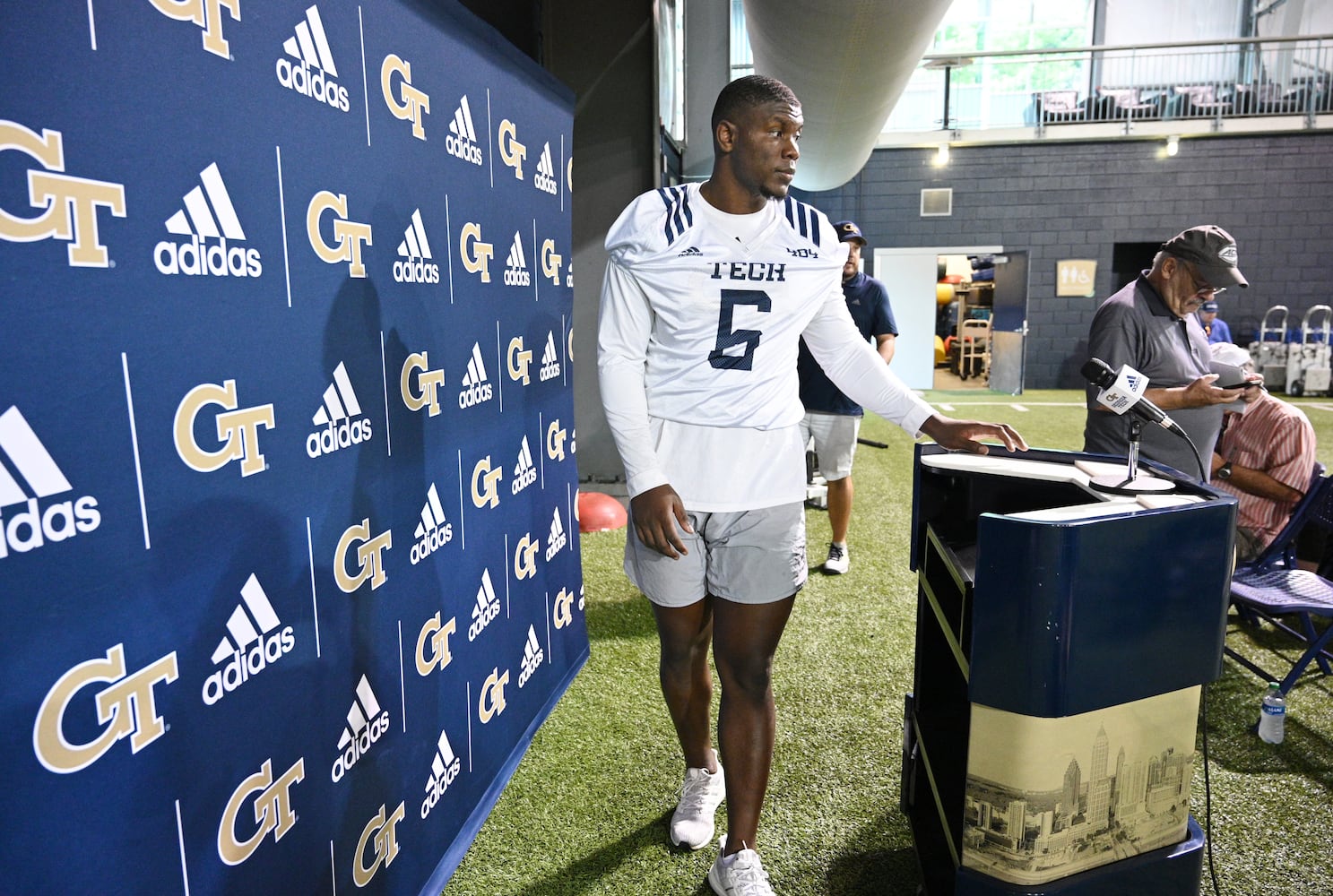 Georgia Tech football media day photo