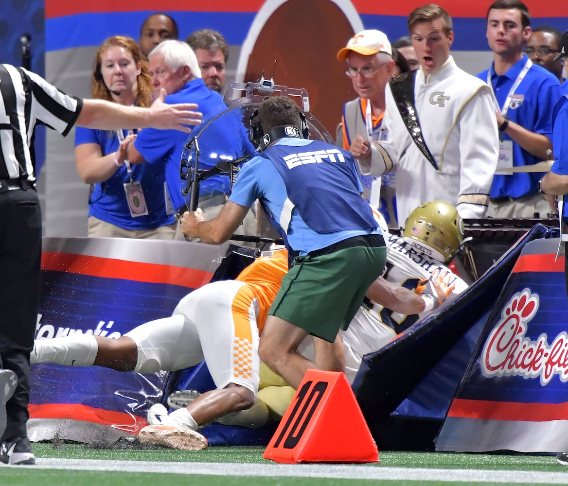 Photos: Georgia Tech vs. Tennessee in Chick-fil-A Kickoff game