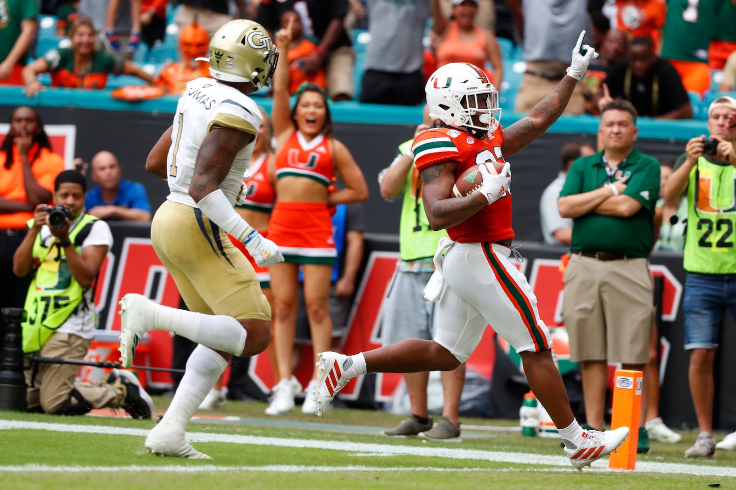 Photos: Georgia Tech seeks road win over Miami