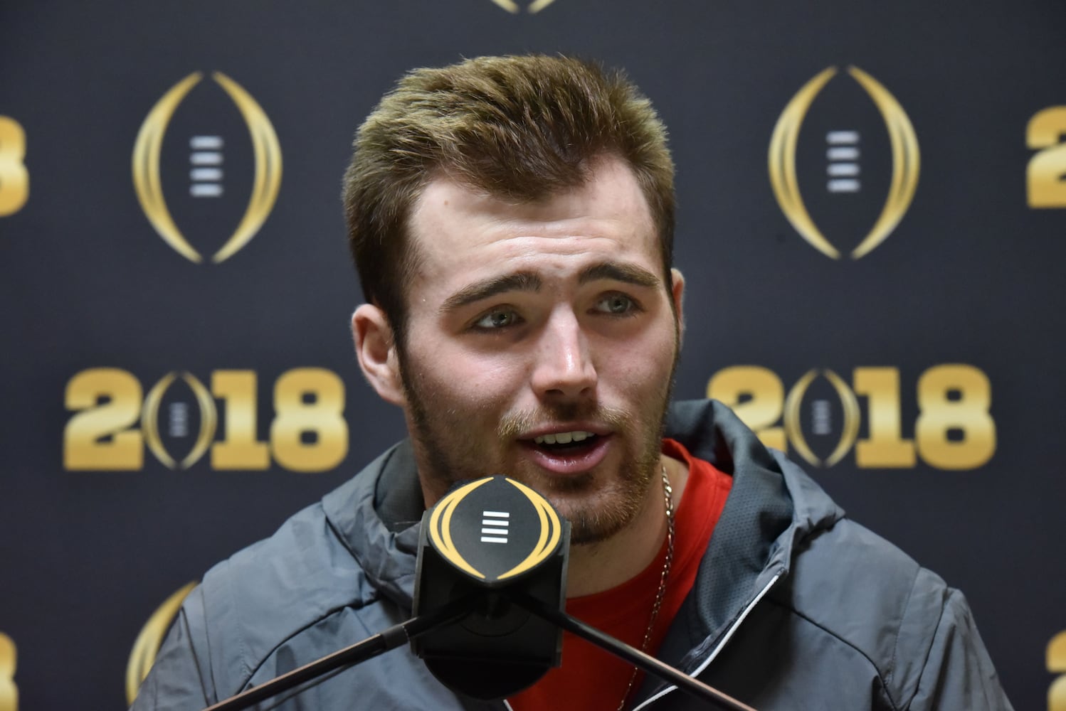 Photos: UGA meets the press during CFP Media Day