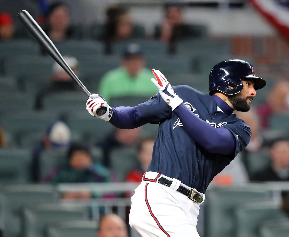 Photos: Braves host Yankees in exhibition at SunTrust