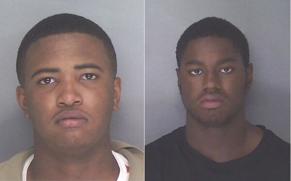 Dante Bland (left), Jeremiah Stanton