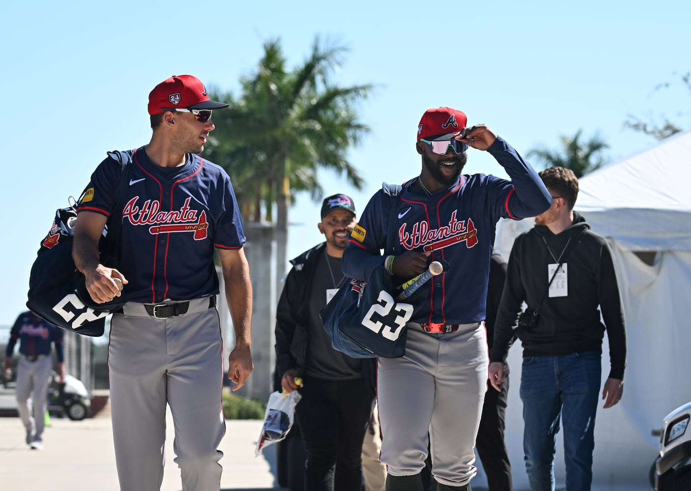 Braves spring training - Day 7