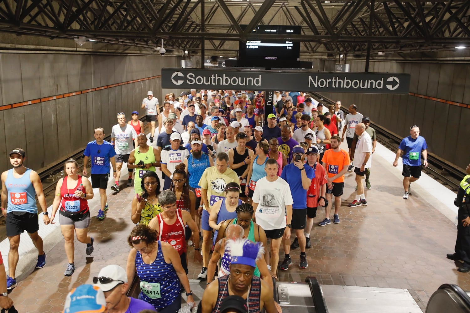 PHOTOS: Scenes at 2019 AJC Peachtree Road Race