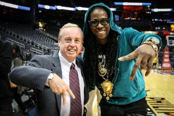  Steve Holman Sr. with 2 Chainz