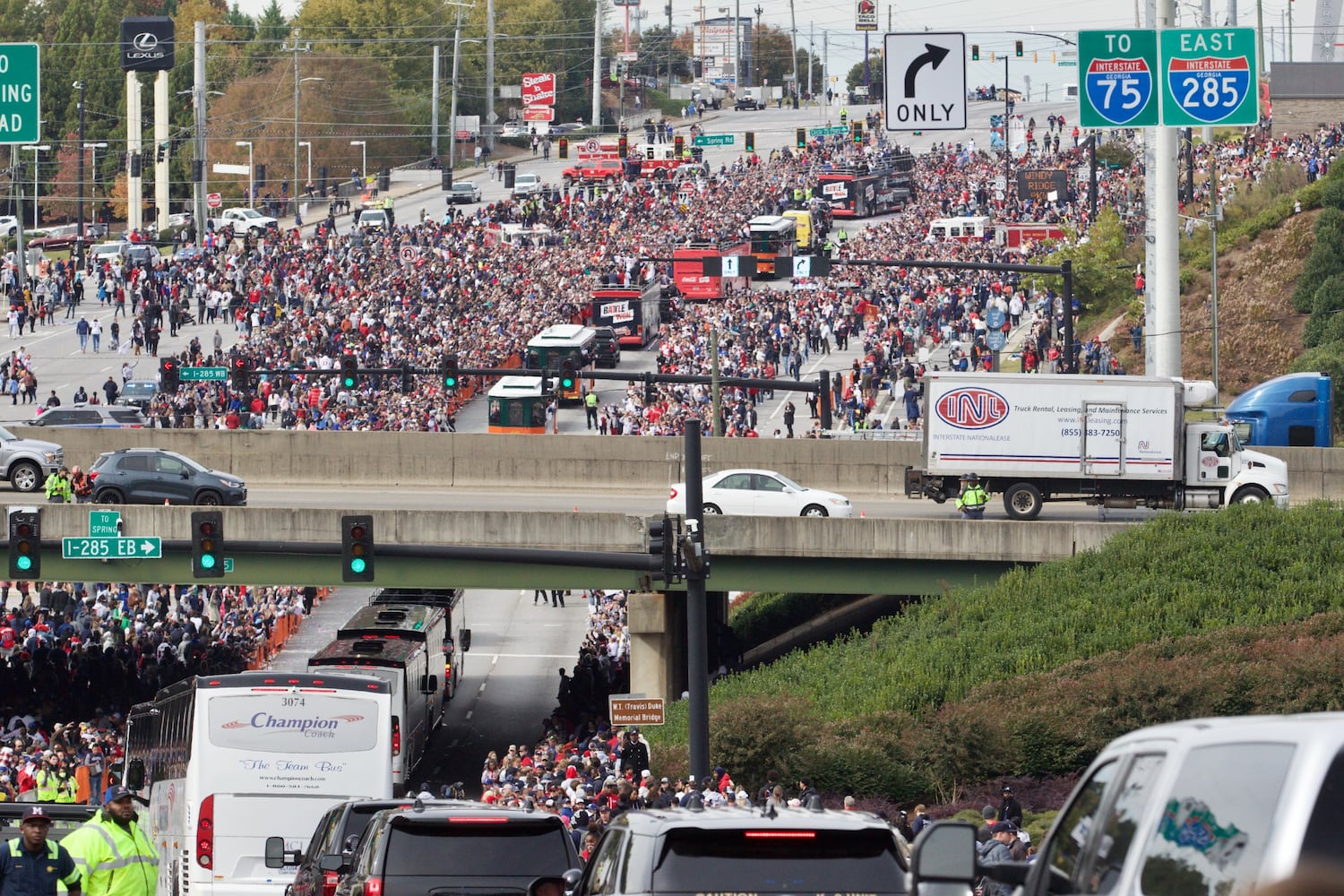 Braves parade