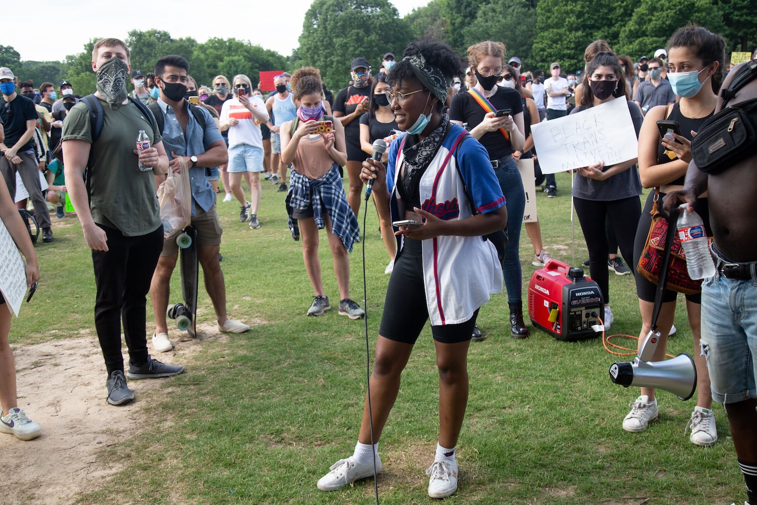 PHOTOS: Protesters gather across metro Atlanta