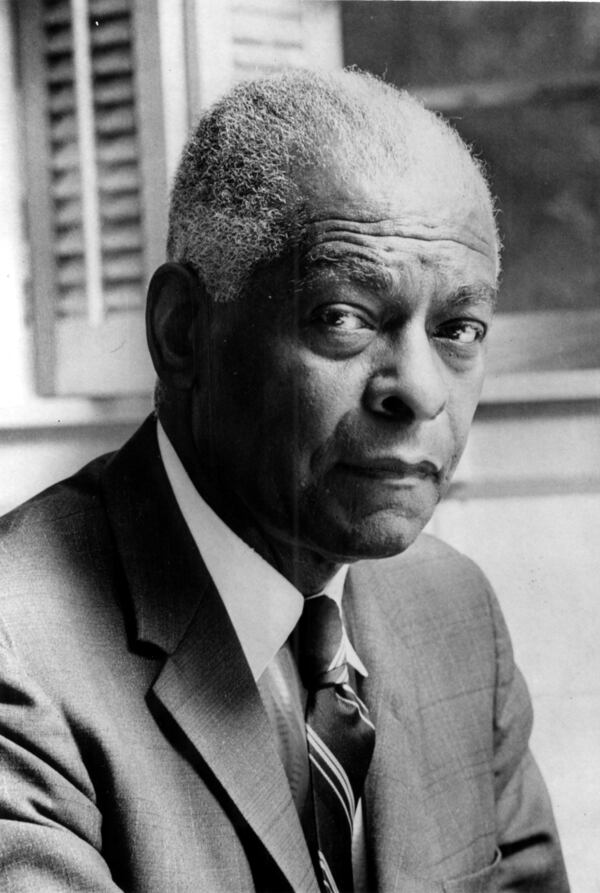 Former President of Morehouse College, Dr. Benjamin Mays. (File) 1968