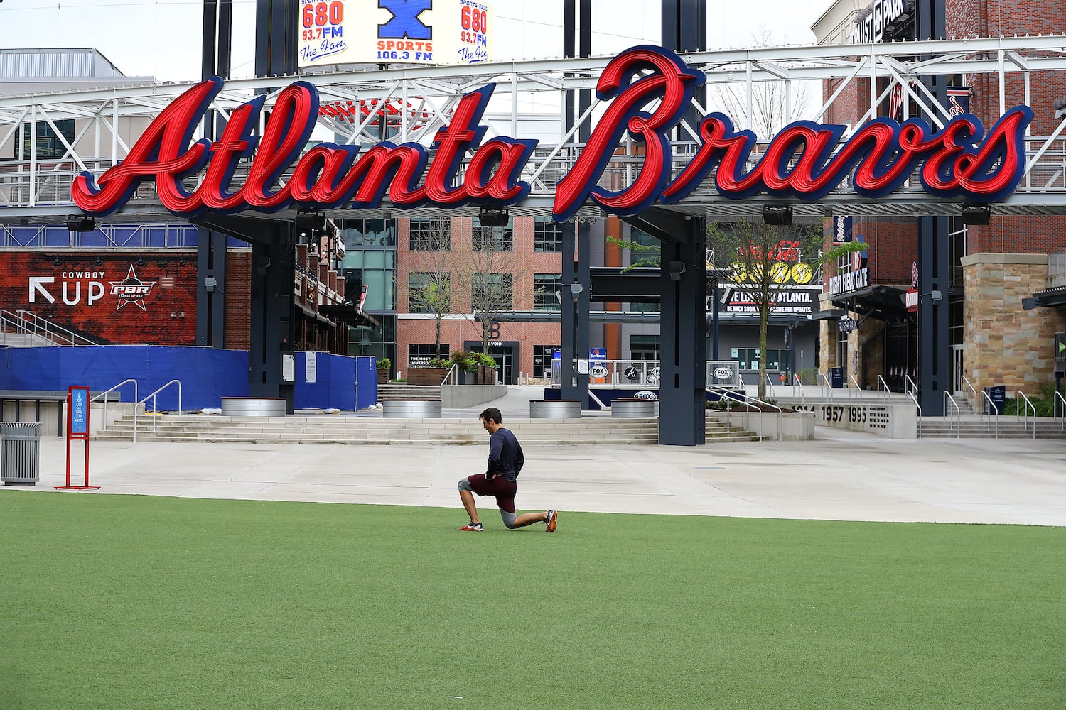 Photos: The Braves’ Truist Park without baseball