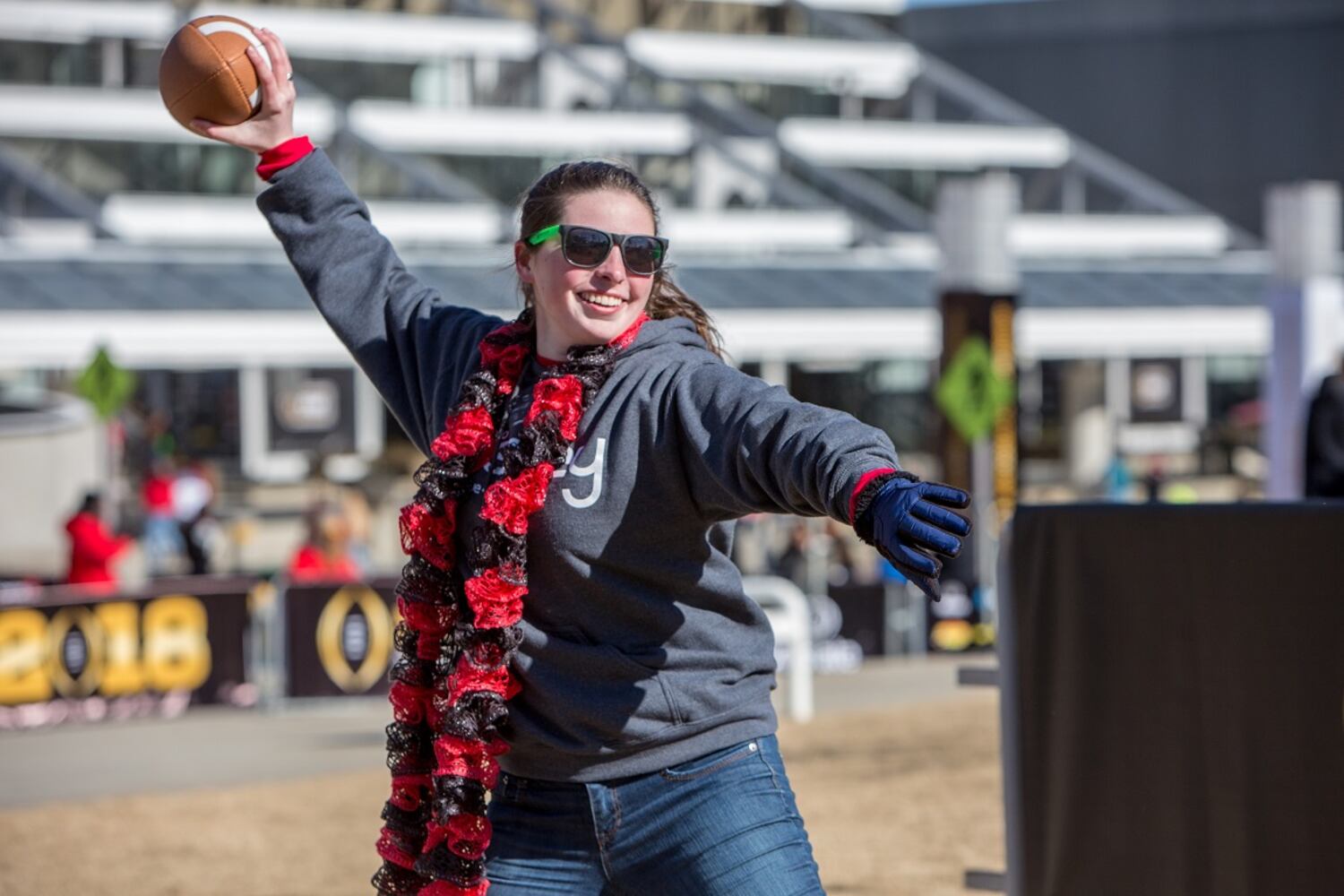 Photos: The scene as Georgia, Alabama prepare for national title game