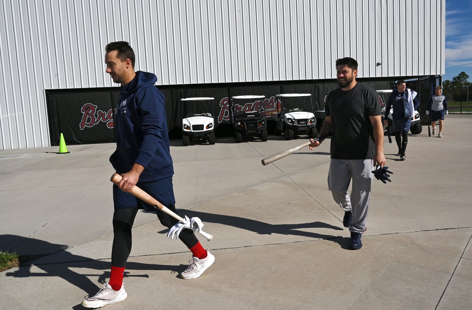 Braves spring training - Day 1