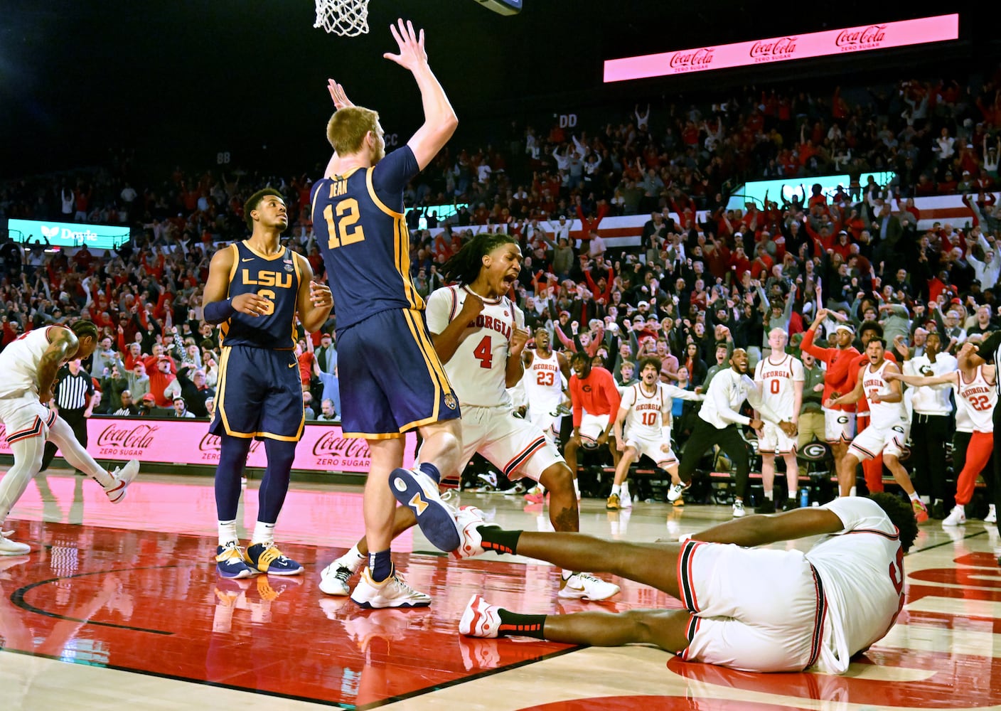 Georgia vs LSU basketball