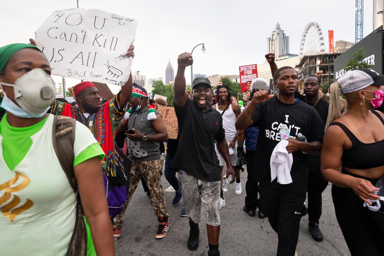 PHOTOS: 9th day of protests in Atlanta