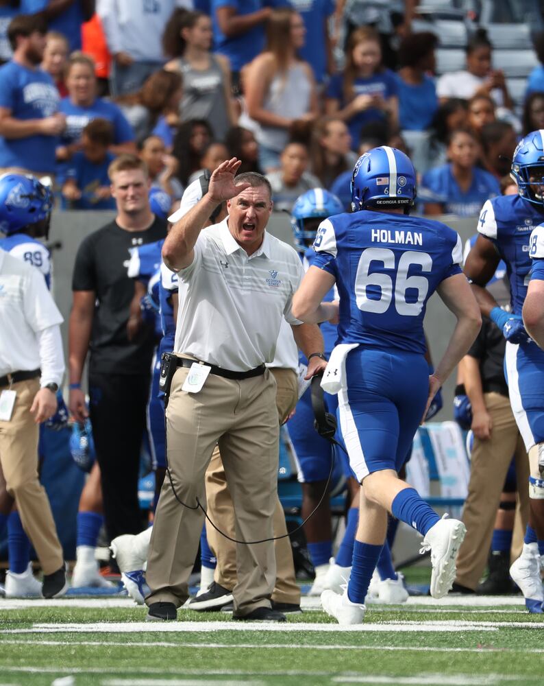 Photos: Georgia State plays at former Turner Field site