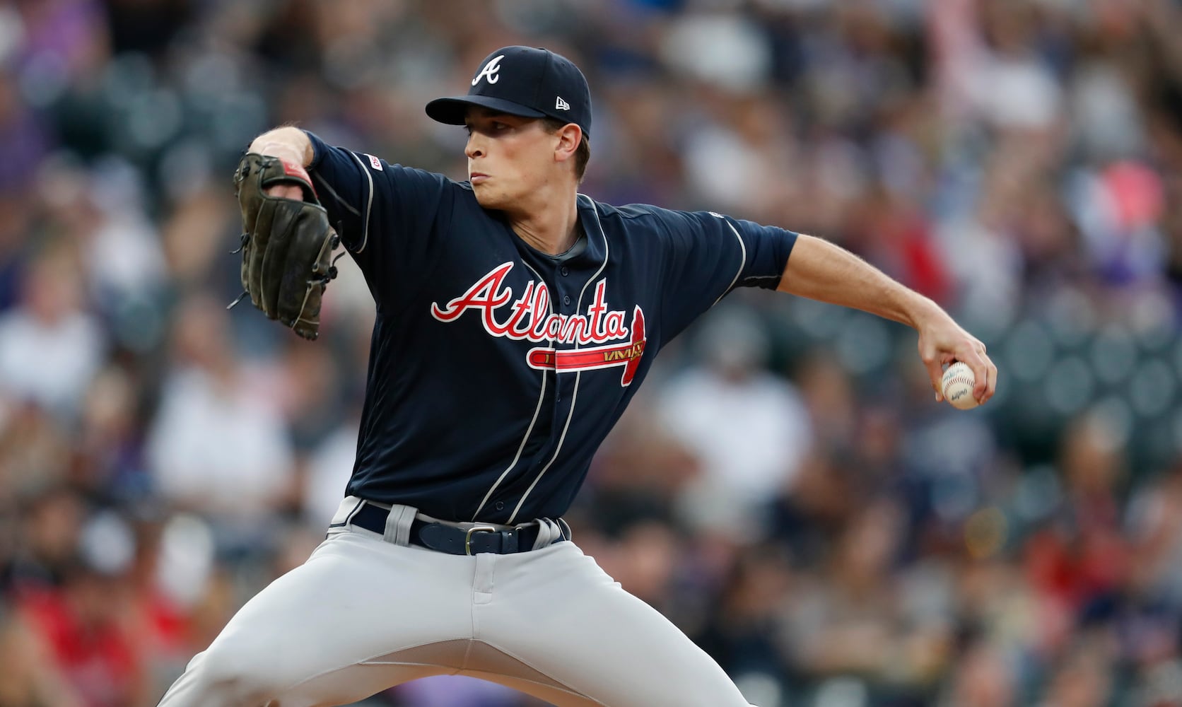 Photos: Braves seek another win over the Rockies