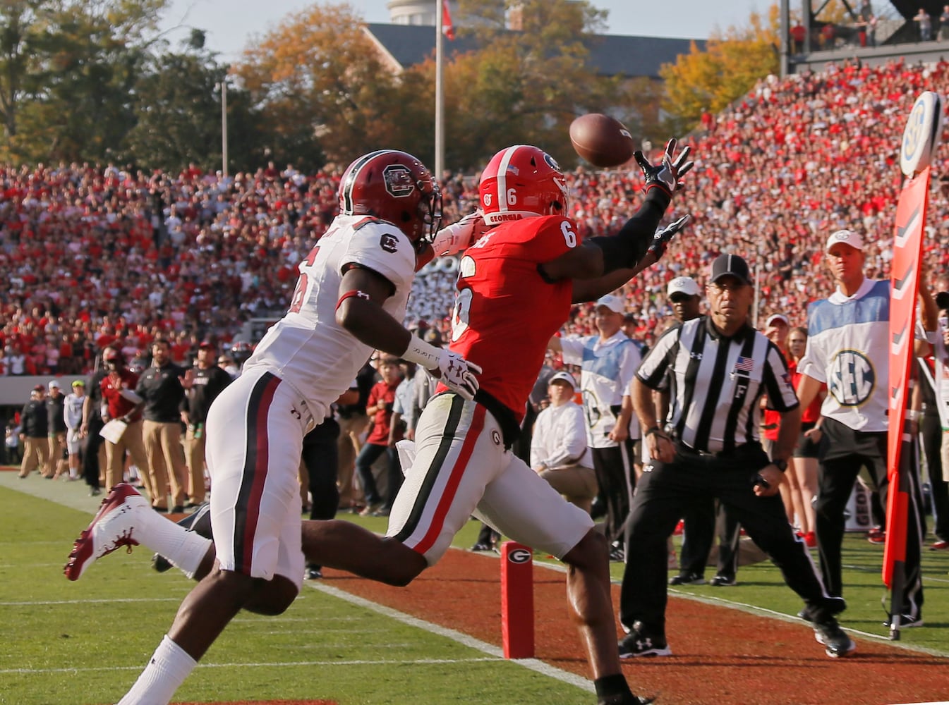 Photos: Bulldogs host South Carolina, seek 9-0 start