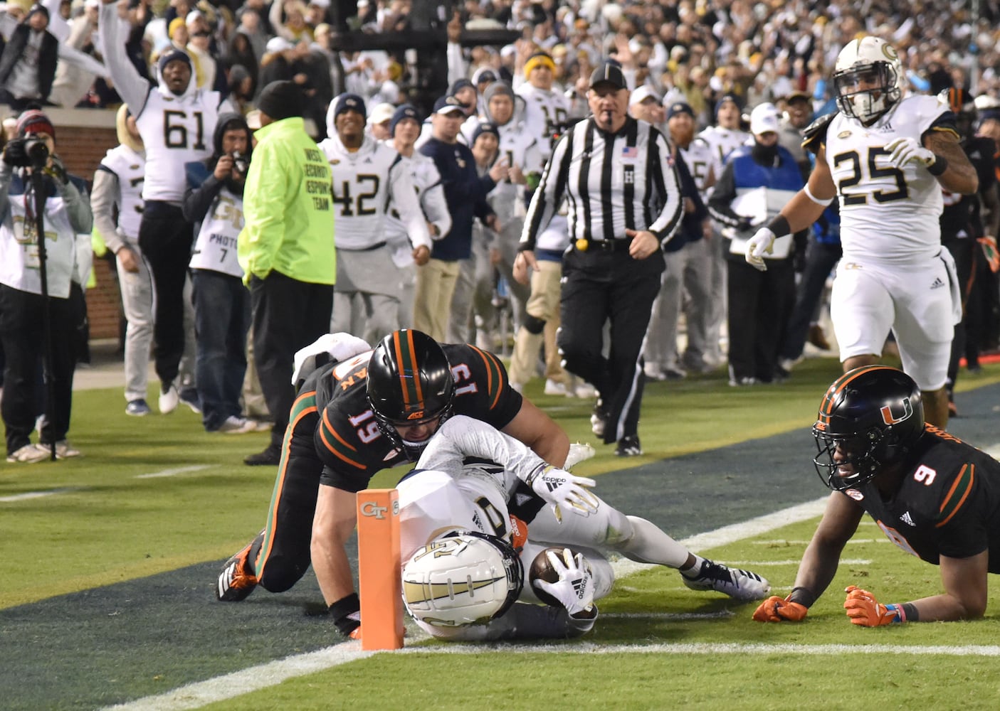 Photos: Georgia Tech seeks win over Miami, Mark Richt