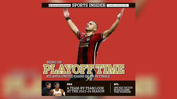 The Atlanta Journal-Constitution weekly digital magazine Sports Insider, Sunday, Oct. 22, 2023.