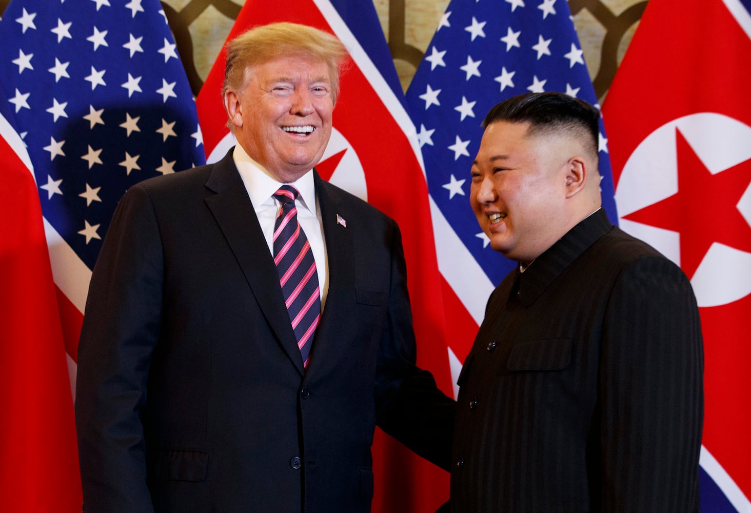 Photos: Trump meets with North Korea's Kim Jong Un in Vietnam