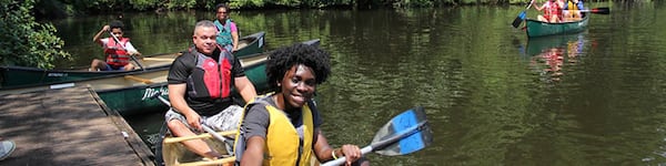 Try canoeing, paddle boarding, archery and more at Chattahoochee Nature Center in Roswell.