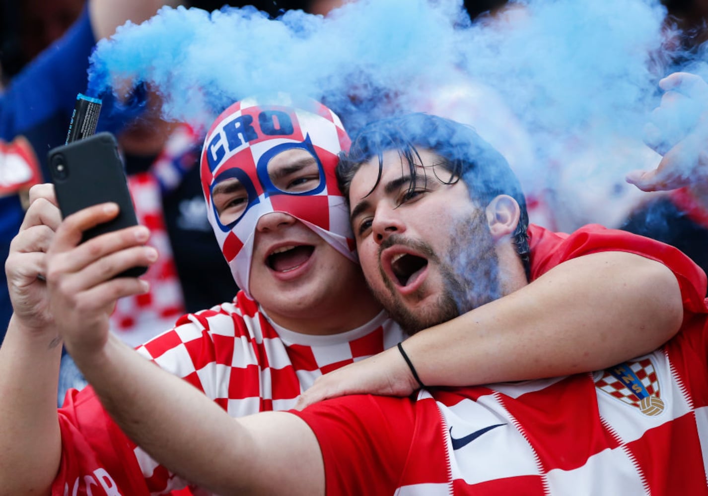 2018 World Cup final -- France vs. Croatia