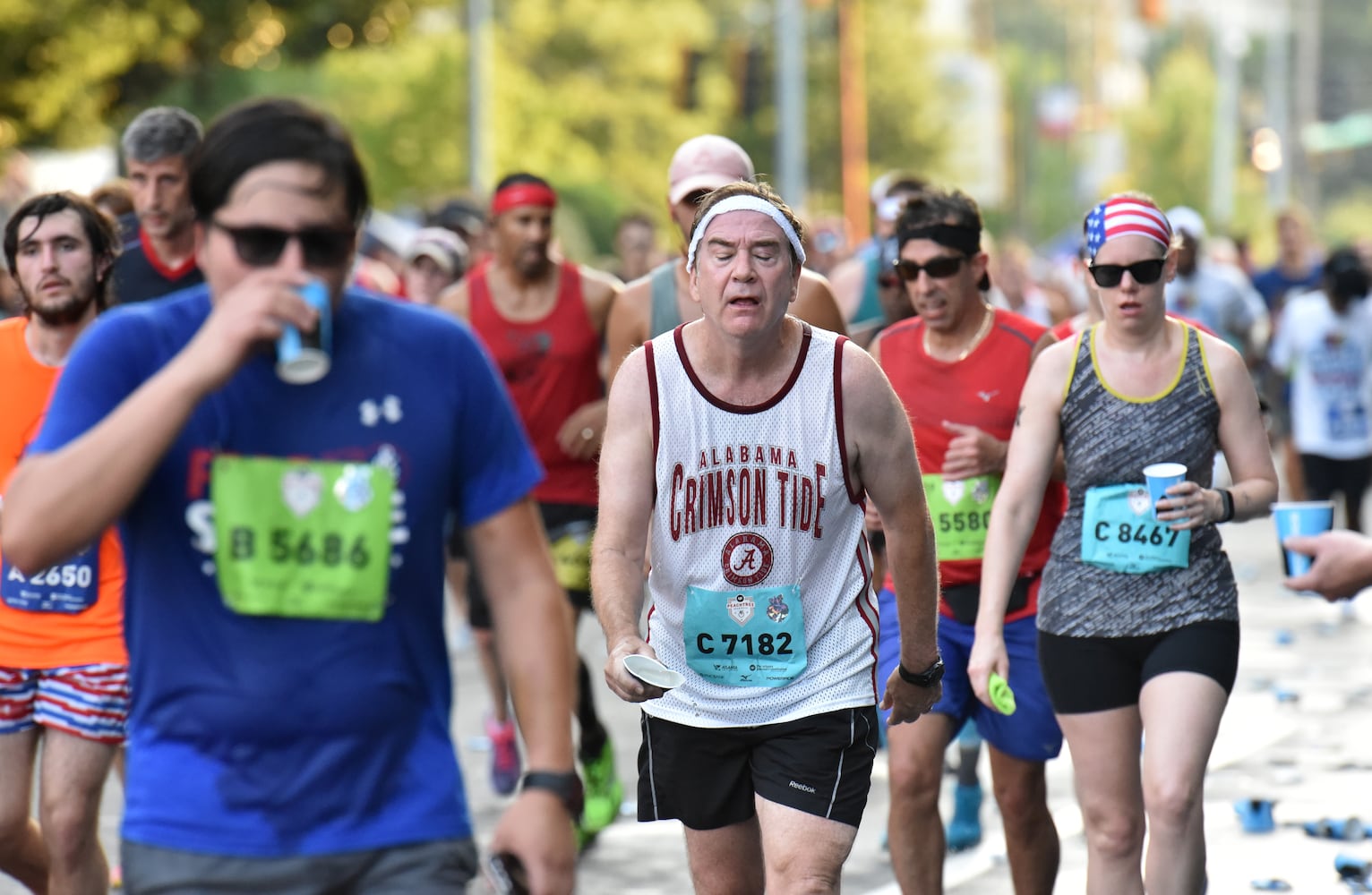 Photos: Cardiac Hill at AJC Peachtree Race